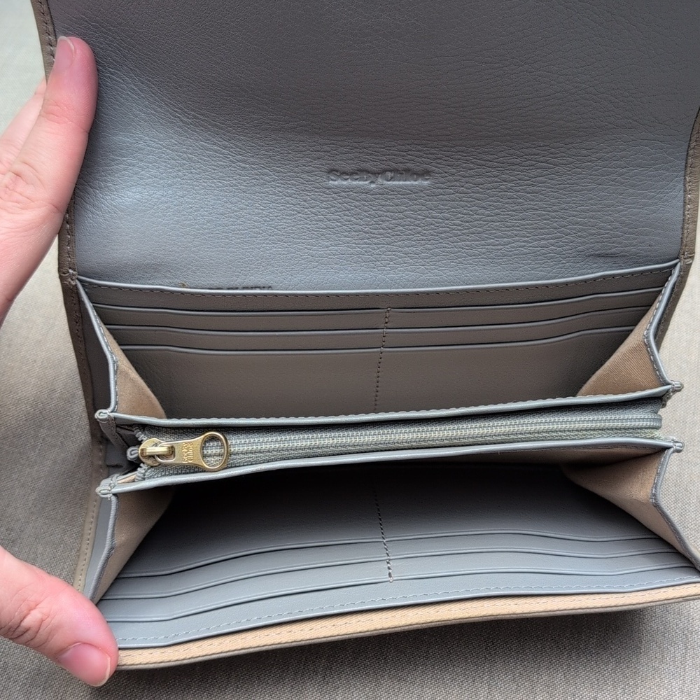 See By Chloe Gray Beige Wallet - Picture 6 of 11